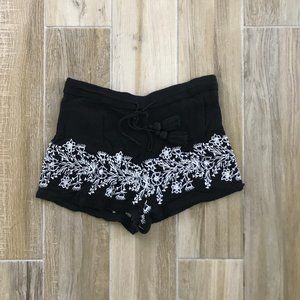 ZARA Embroidered Shorts